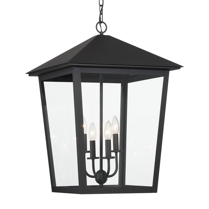 Minka Lavery Great Outdoors Noble Hill 4 Light Outdoor Chain Hung Light-Sand Coal