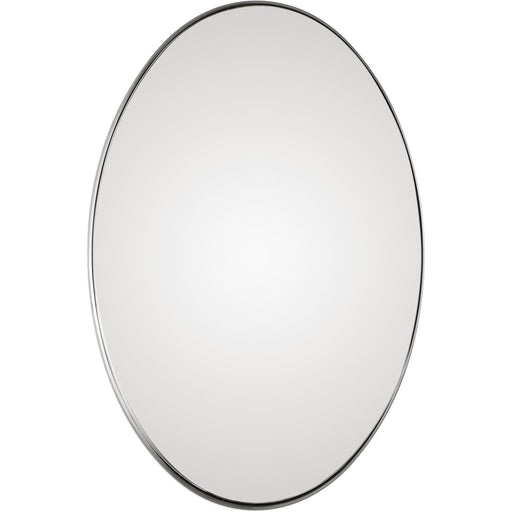 Uttermost 9354 Pursley Brushed Nickel Oval Mirror