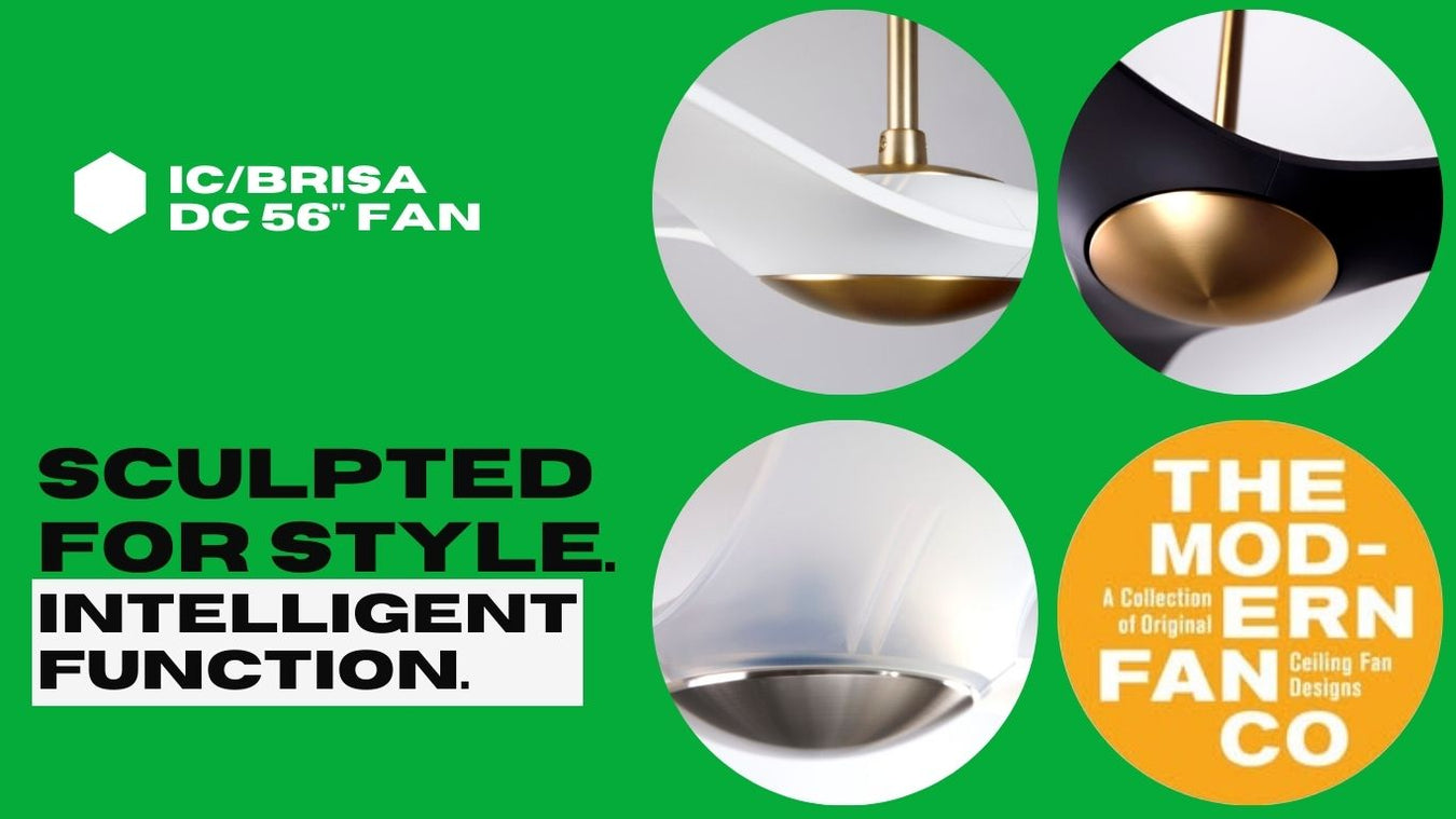 IC/Brisa DC 56″ Modern Ceiling Fan with DC Motor – Modern Fan Company