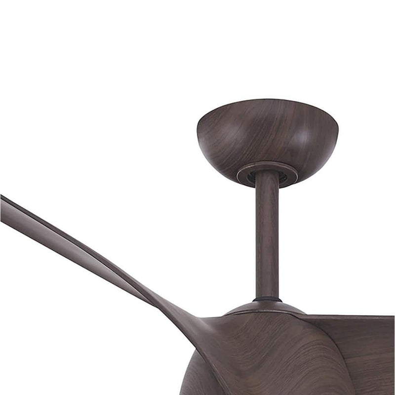 Minka Aire Airewave F839L-DM 65-Inch LED Modern Ceiling Fan in Dark Maple with Remote