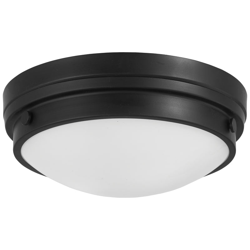 Minka Lavery 13.25" 2 Light Flush Mount-Coal