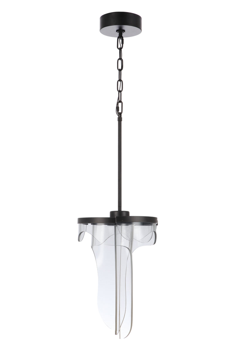 Craftmade 59693-FB-LED Estrella 3 Arm LED Pendant -Flat Black