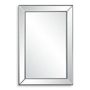 Norwin Dark Bronze Mirror | Modern Rectangle Frame Bathroom Vanity Mirror Mounted Vertical or Horizontal (23 in. W x 34 in. H x 1 in. D)