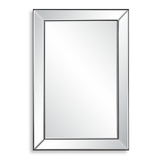 Norwin Dark Bronze Mirror | Modern Rectangle Frame Bathroom Vanity Mirror Mounted Vertical or Horizontal (23 in. W x 34 in. H x 1 in. D)