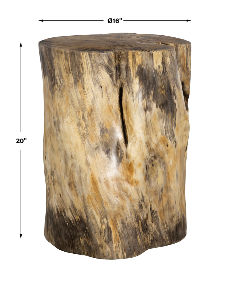 Uttermost Habitat Natural Accent Stool
