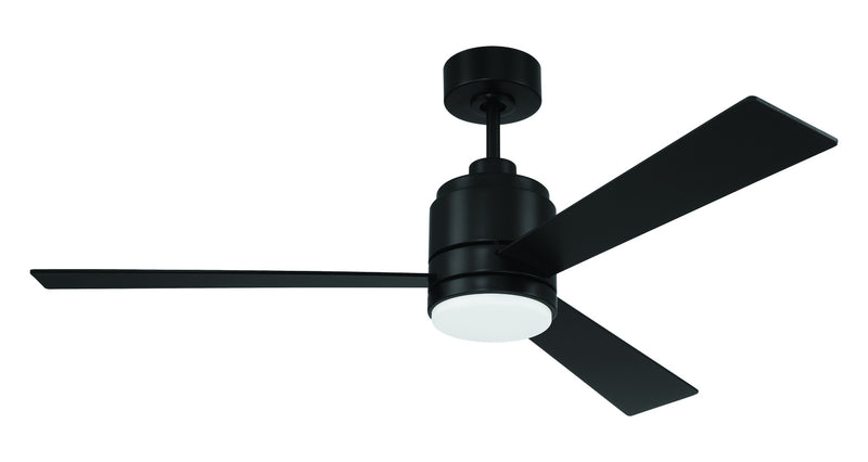 Craftmade MCY42FB3 McCoy 42 3 Blade LED Ceiling Fan -Flat Black