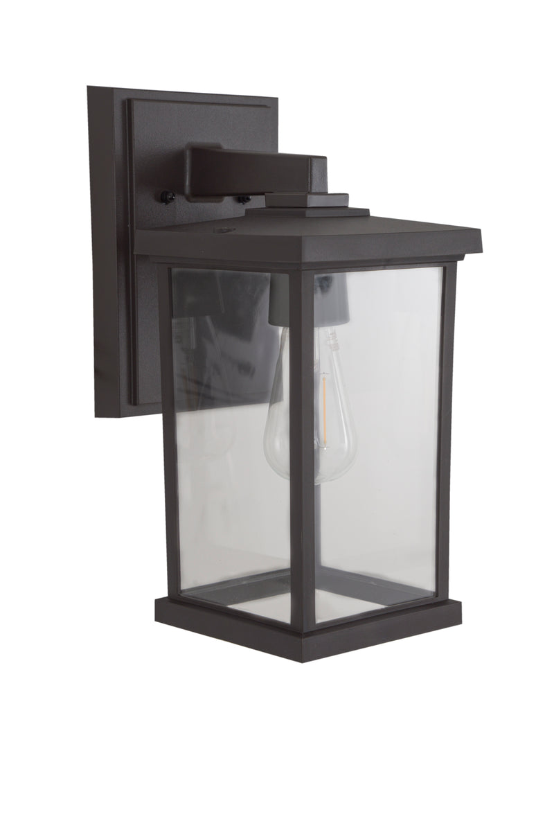Craftmade ZA2414-BZ-C Resilience 1 Light Outdoor Lantern -Bronze - ALCOVE LIGHTING