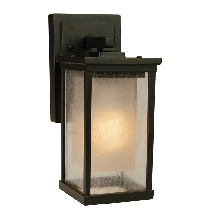 Craftmade Z3704-OBO Riviera 1 Light Small Outdoor Wall Lantern -Oiled Bronze Outdoor