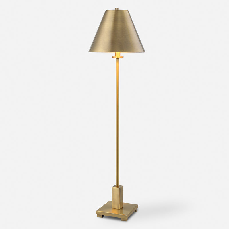 Uttermost Pilot Brass Buffet Lamp - ALCOVE LIGHTING