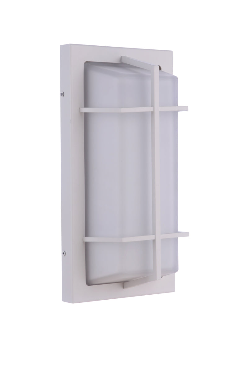 Craftmade ZA6112-TW Outdoor Large Rectangular Bulkhead -Textured White