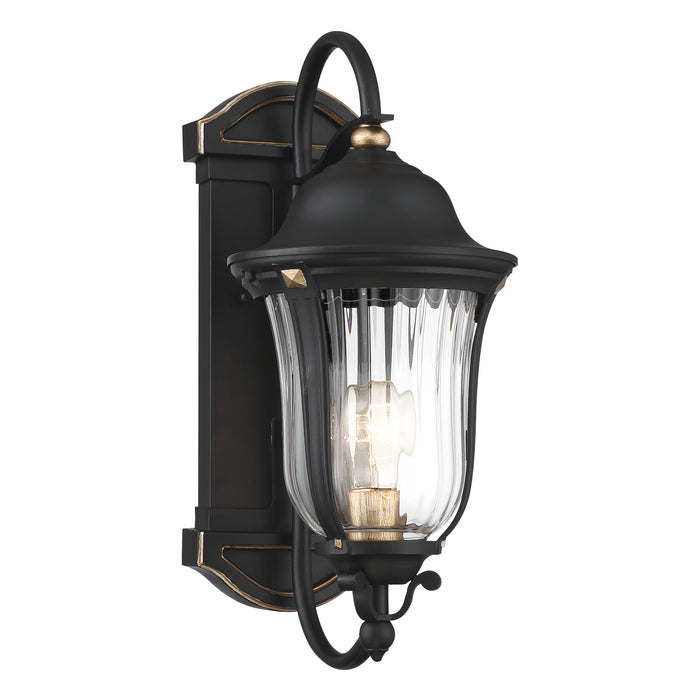 Minka Lavery Great Outdoors Peale Street 1 Light Outdoor Wall Mount-Sand Coal