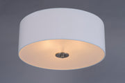 Maxim 10010WLSN Bongo 3 Light Flush Mount | Satin Nickel