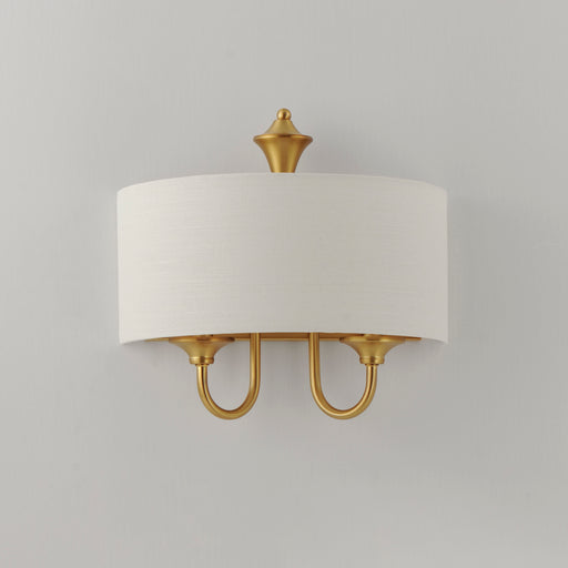 Maxim 10012OMNAB Bongo 1 Light Wall Sconce | Natural Aged Brass