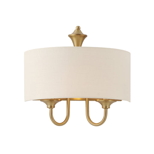 Maxim 10012OMNAB Bongo 1 Light Wall Sconce | Natural Aged Brass