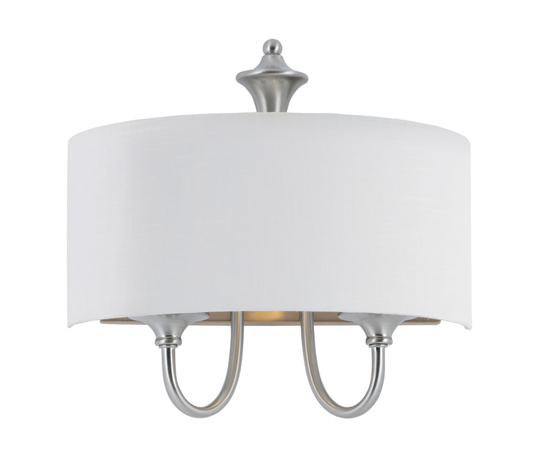 Maxim 10012WLSN Bongo 1 Light Wall Sconce | Satin Nickel