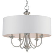 Maxim 10015WLSN Bongo 5 Light Pendant | Satin Nickel