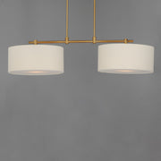 Maxim 10016OMNAB Bongo 2 Light Pendant | Natural Aged Brass