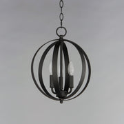 Maxim 10030BK Provident 3 Light Chandelier | Black