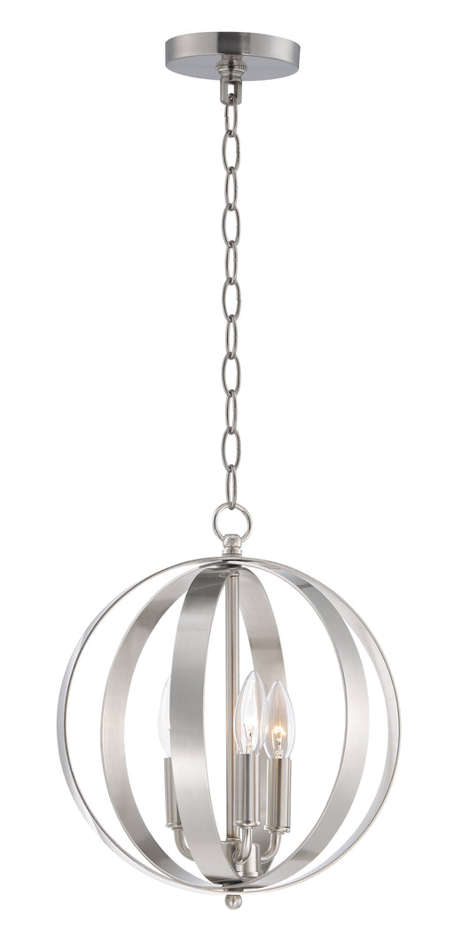 Maxim 10030SN Provident 3 Light Chandelier | Satin Nickel