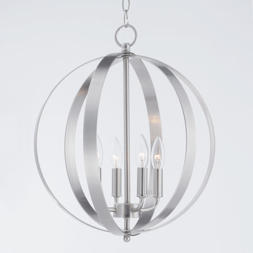 Maxim 10031SN Provident 4 Light Chandelier | Satin Nickel
