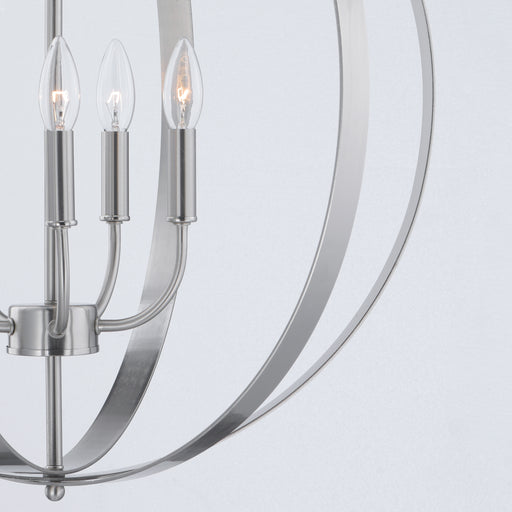 Maxim 10032SN Provident 5 Light Chandelier | Satin Nickel