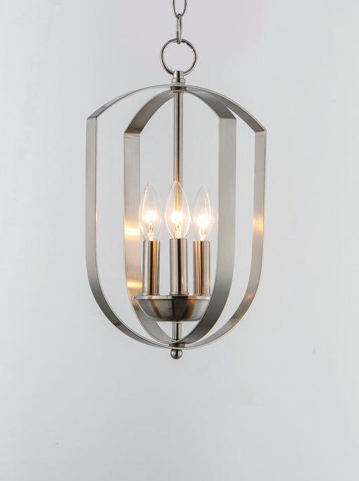 Maxim 10033SN Provident 3 Light Chandelier | Satin Nickel