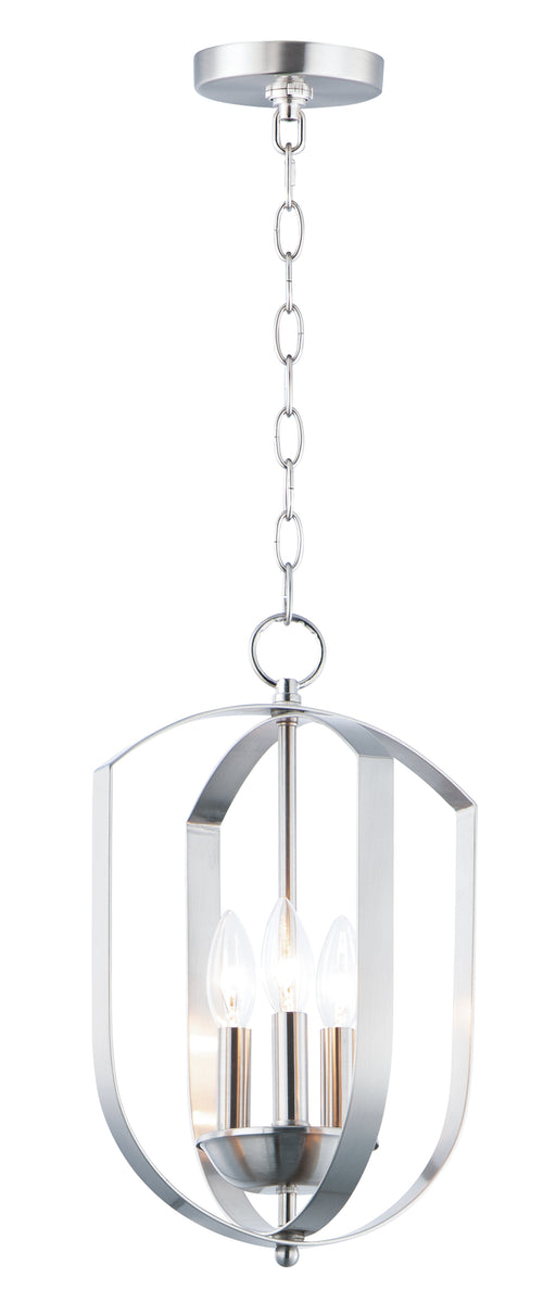 Maxim 10033SN Provident 3 Light Chandelier | Satin Nickel