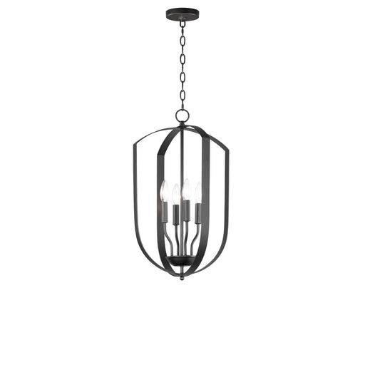 Maxim 10034BK Provident 4 Light Chandelier | Black