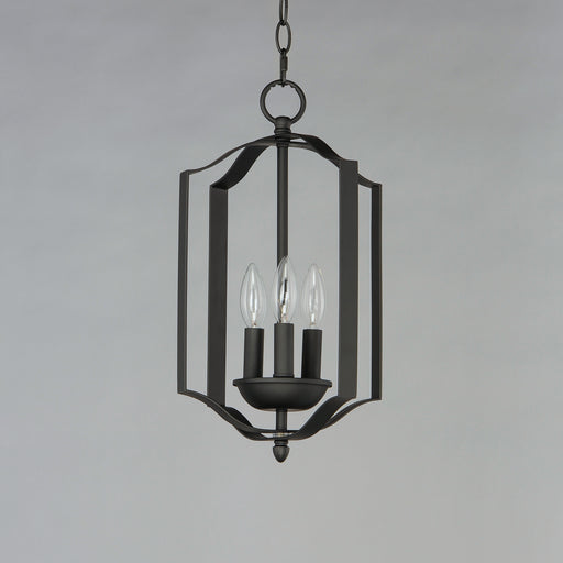 Maxim 10035BK Provident 3 Light Chandelier | Black