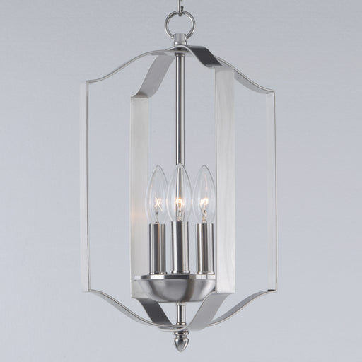 Maxim 10035SN Provident 3 Light Chandelier | Satin Nickel