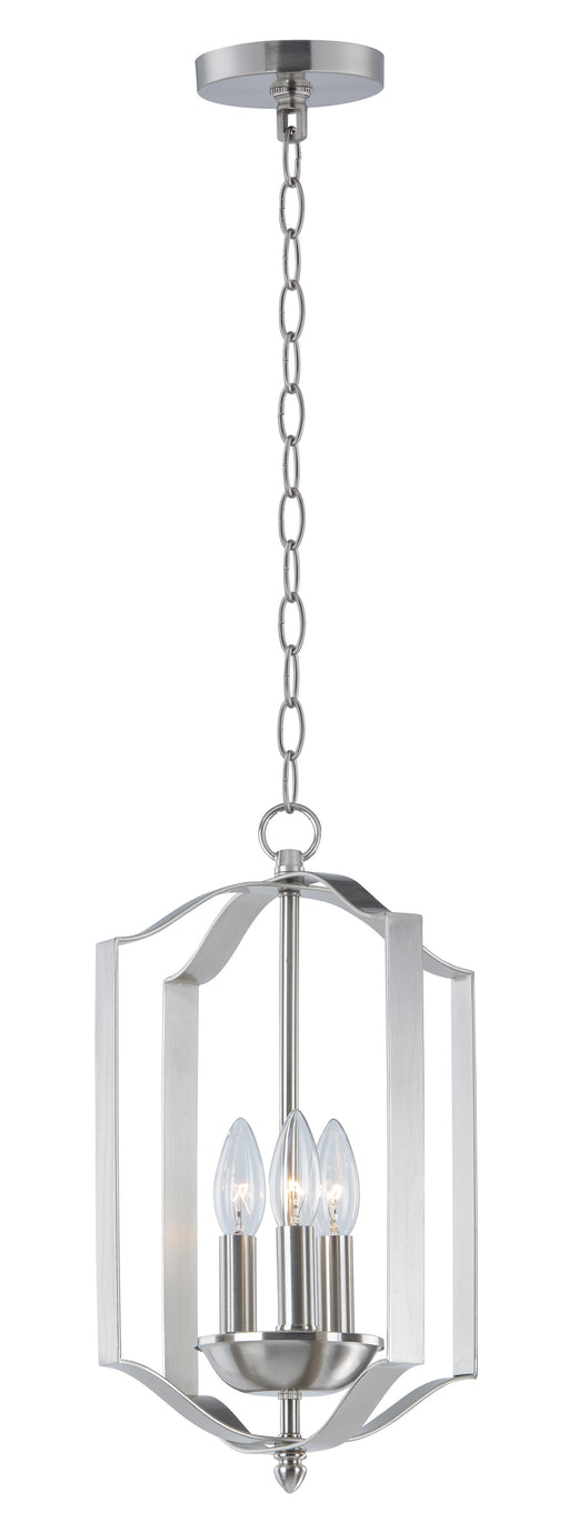 Maxim 10035SN Provident 3 Light Chandelier | Satin Nickel