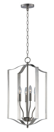 Maxim 10036SN Provident 4 Light Chandelier | Satin Nickel