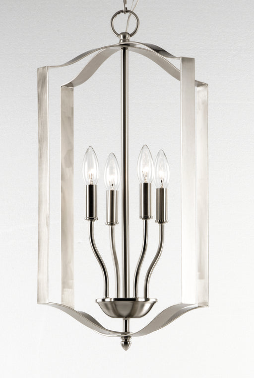 Maxim 10036SN Provident 4 Light Chandelier | Satin Nickel