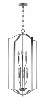 Maxim 10038SN Provident 6 Light Chandelier | Satin Nickel