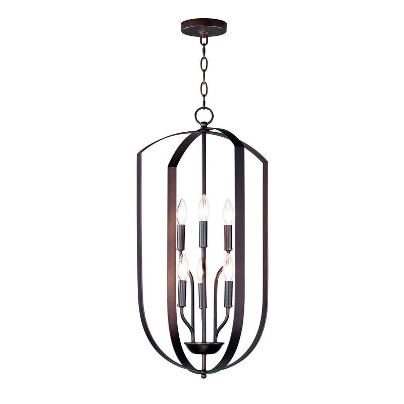Maxim 10039OI Provident 6 Light Chandelier | Oil Rubbed Bronze
