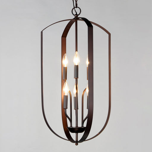 Maxim 10039OI Provident 6 Light Chandelier | Oil Rubbed Bronze
