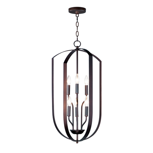 Maxim 10039OI Provident 6 Light Chandelier | Oil Rubbed Bronze