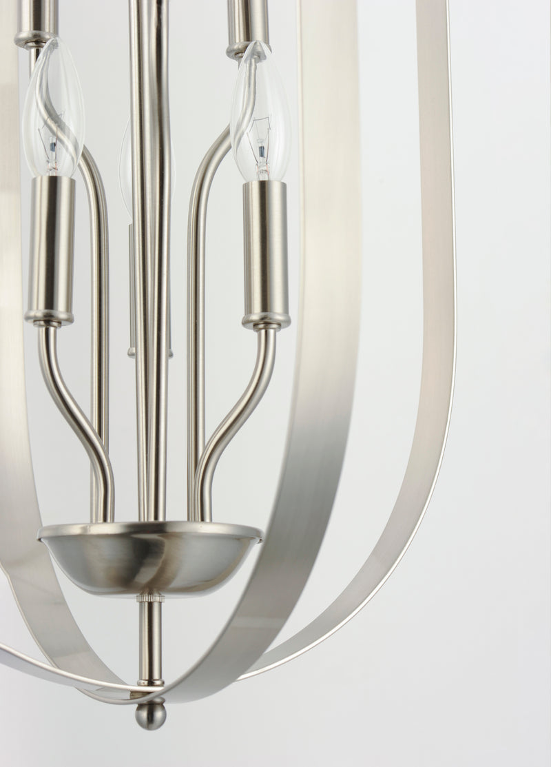 Maxim 10039SN Provident 6 Light Chandelier | Satin Nickel