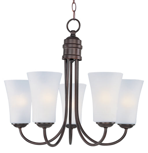 Maxim 10045FTOI Logan 5 Light Chandelier | Oil Rubbed Bronze