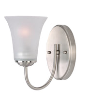 Maxim 10051FTSN Logan 1 Light Wall Sconce | Satin Nickel