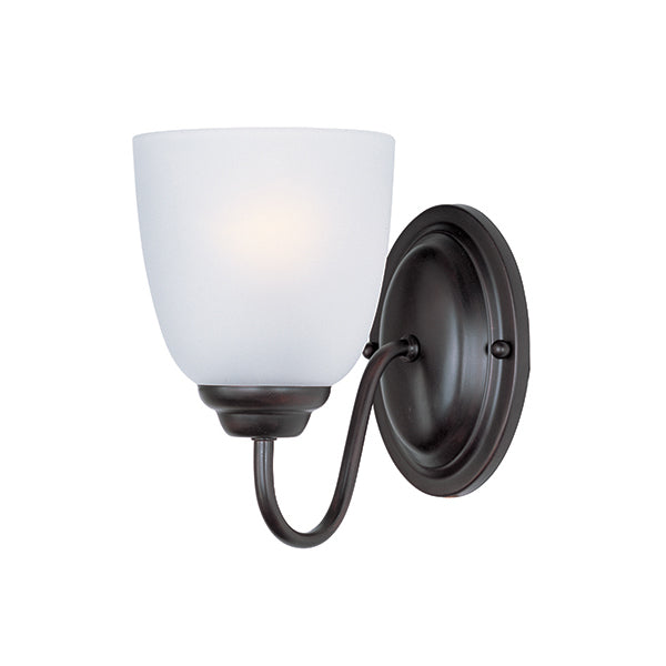 Maxim 10071FTBK Stefan 1 Light Wall Sconce | Black