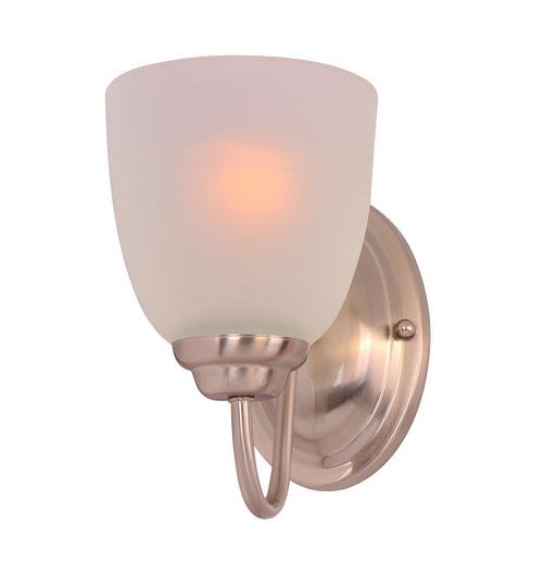 Maxim 10071FTSN Stefan 1 Light Wall Sconce | Satin Nickel