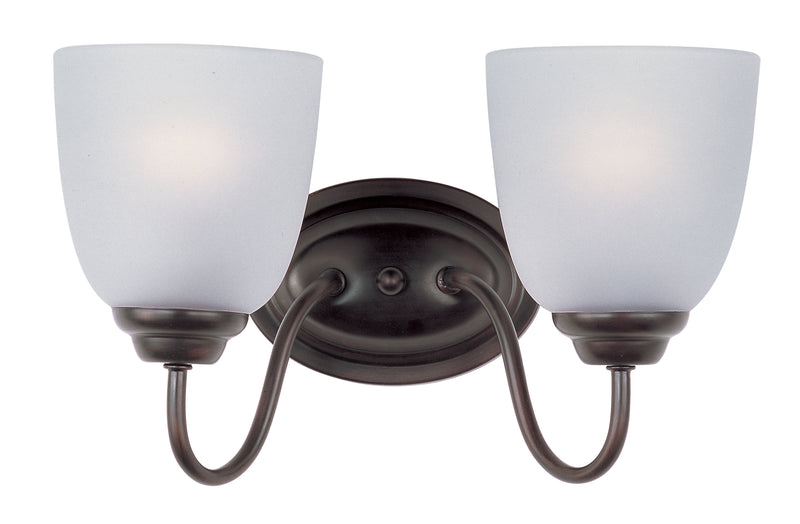 Maxim 10072FTOI Stefan 2 Light Bath Vanity | Oil Rubbed Bronze
