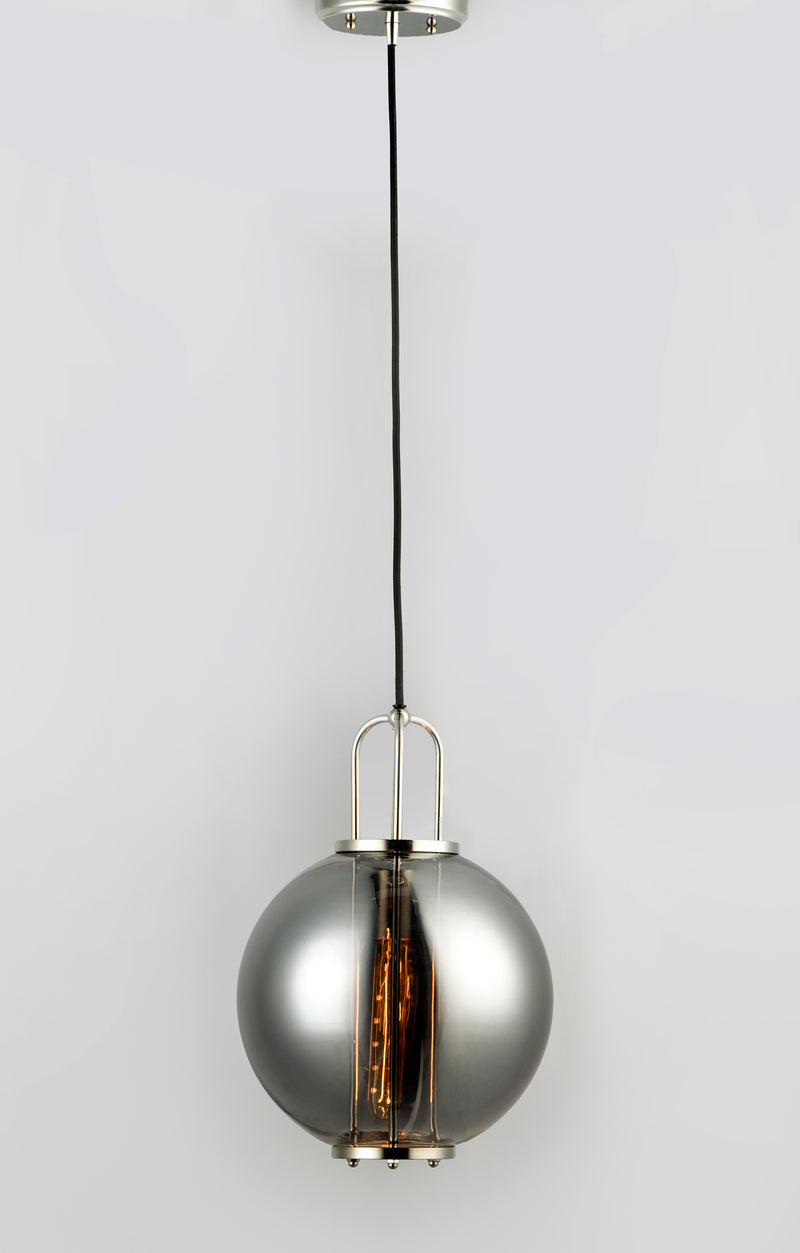 Maxim 10084MSKPN Minaret 1 Light Pendant | Polished Nickel