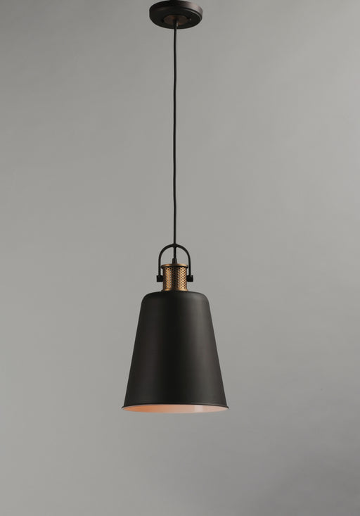 Maxim 10085OIAB Sedona 1 Light Pendant | Oil Rubbed Bronze / Antique Brass