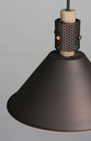 Maxim 10089OIWWD Tucson 1 Light Pendant | Oil Rubbed Bronze / Weathered Wood