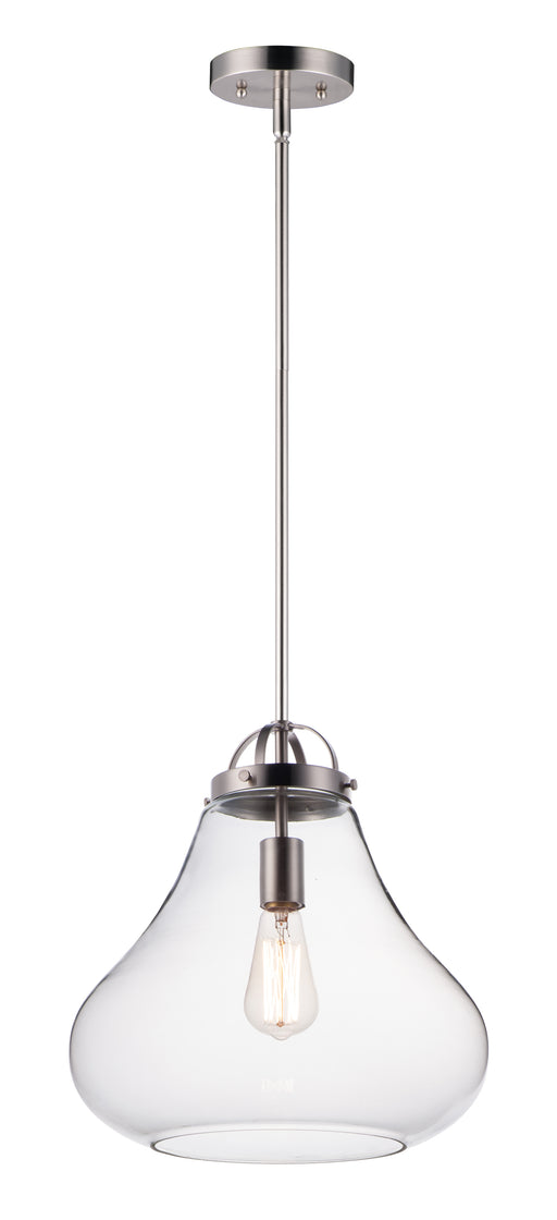 Maxim 10093CLSN Stella 1 Light Pendant | Satin Nickel