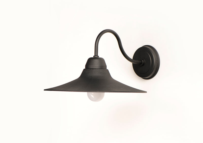 Maxim 10114BK Dockside 1 Light Outdoor Wall Sconce | Black