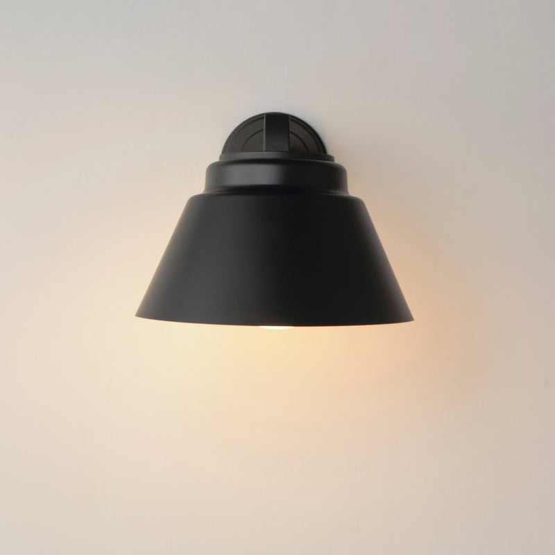 Maxim 10117SWBK Habit Outdoor Wall Sconce | Black