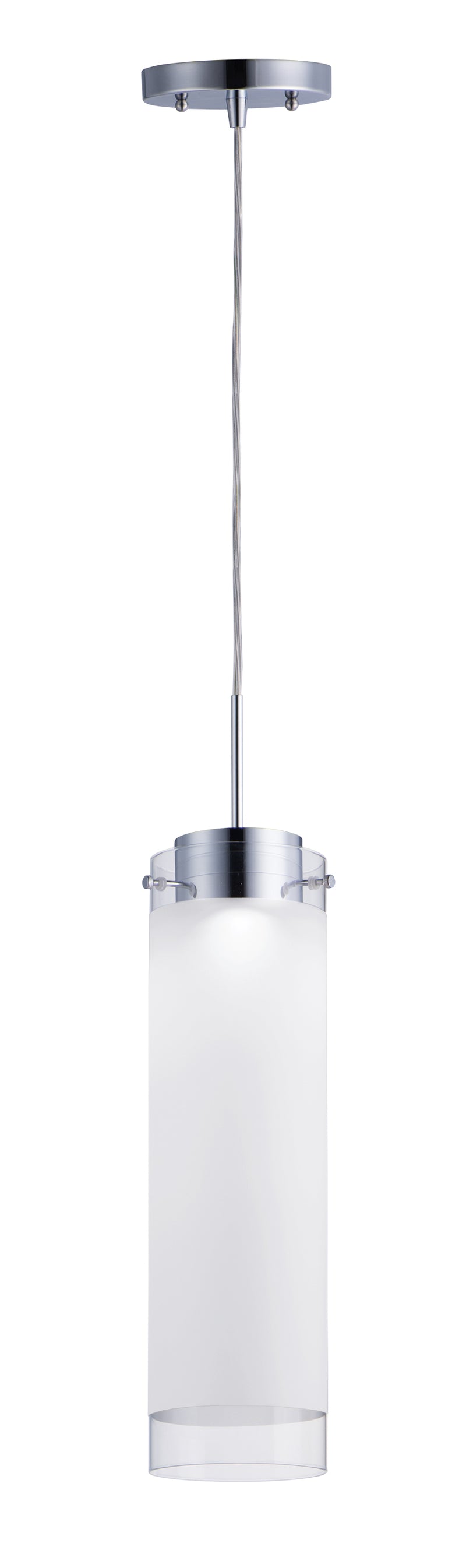 Maxim 10194CLFTPC Scope Medium LED Pendant | Polished Chrome